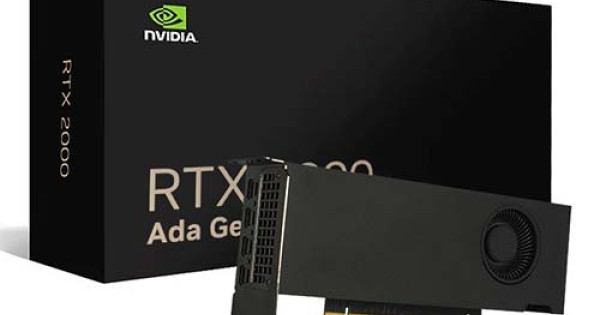 Nvidia RTX 2000 Ada Generation 16GB GDDR6